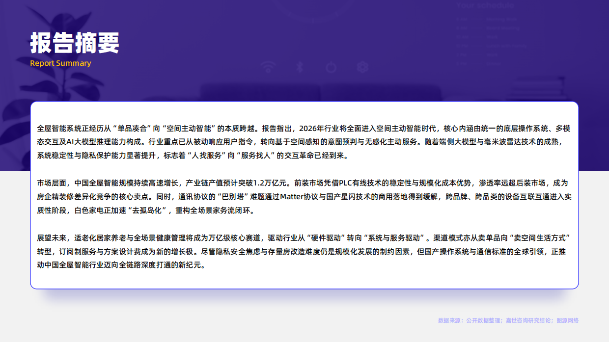 2026全屋智能系统行业简析报告-嘉世咨询.pdf_第2页