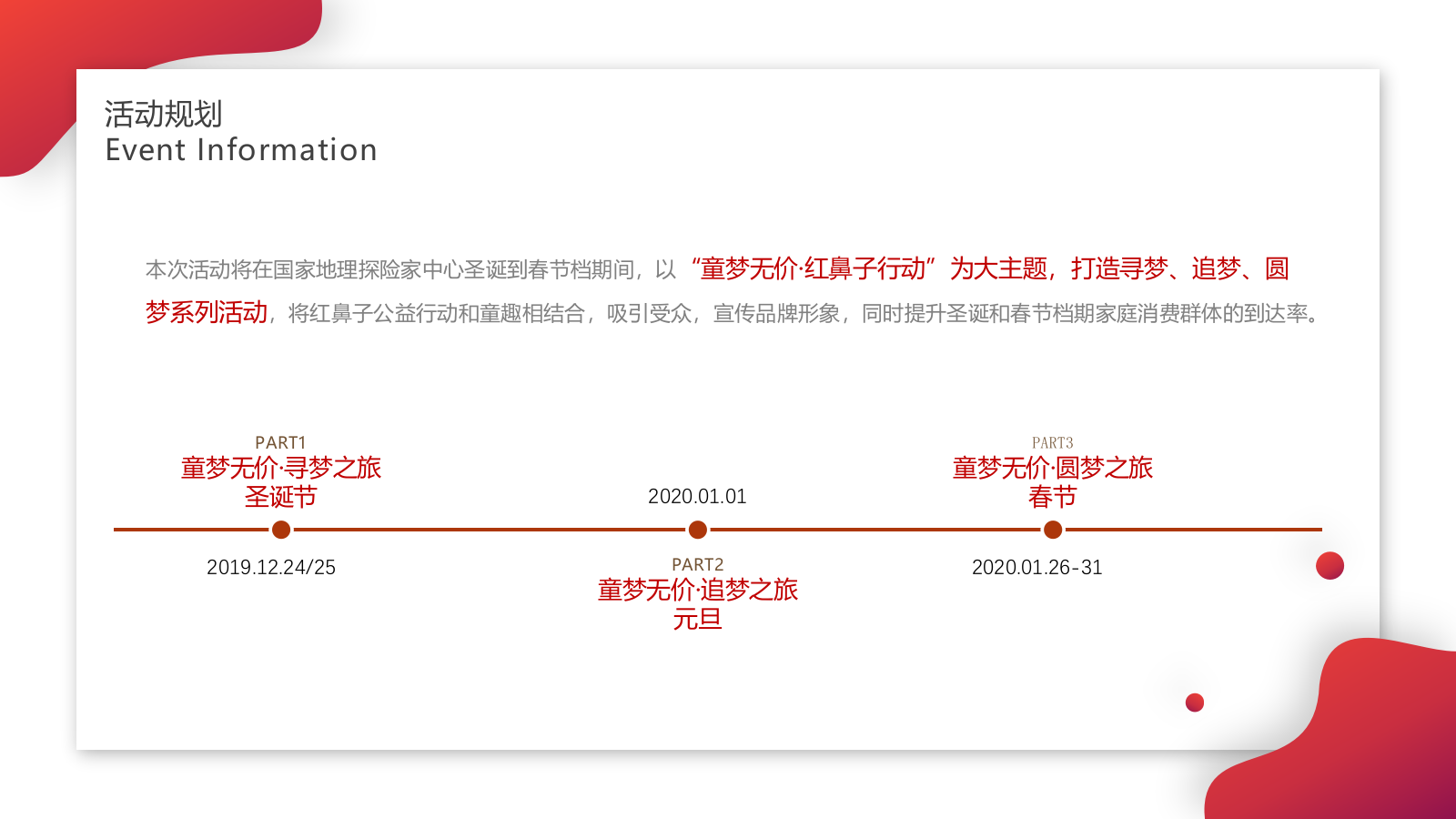 2020红鼻子行动公益（圣诞+元旦+春节系列暖场）活动策划方案-42P.pptx_第3页