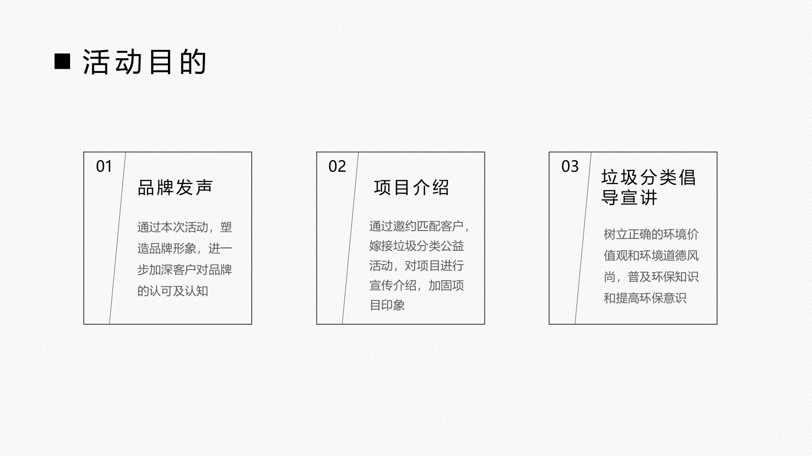 2021政府垃圾分类倡导宣讲公益（地球宝贝 拥抱绿色生活主题）活动策划方案-25P.pptx_第3页