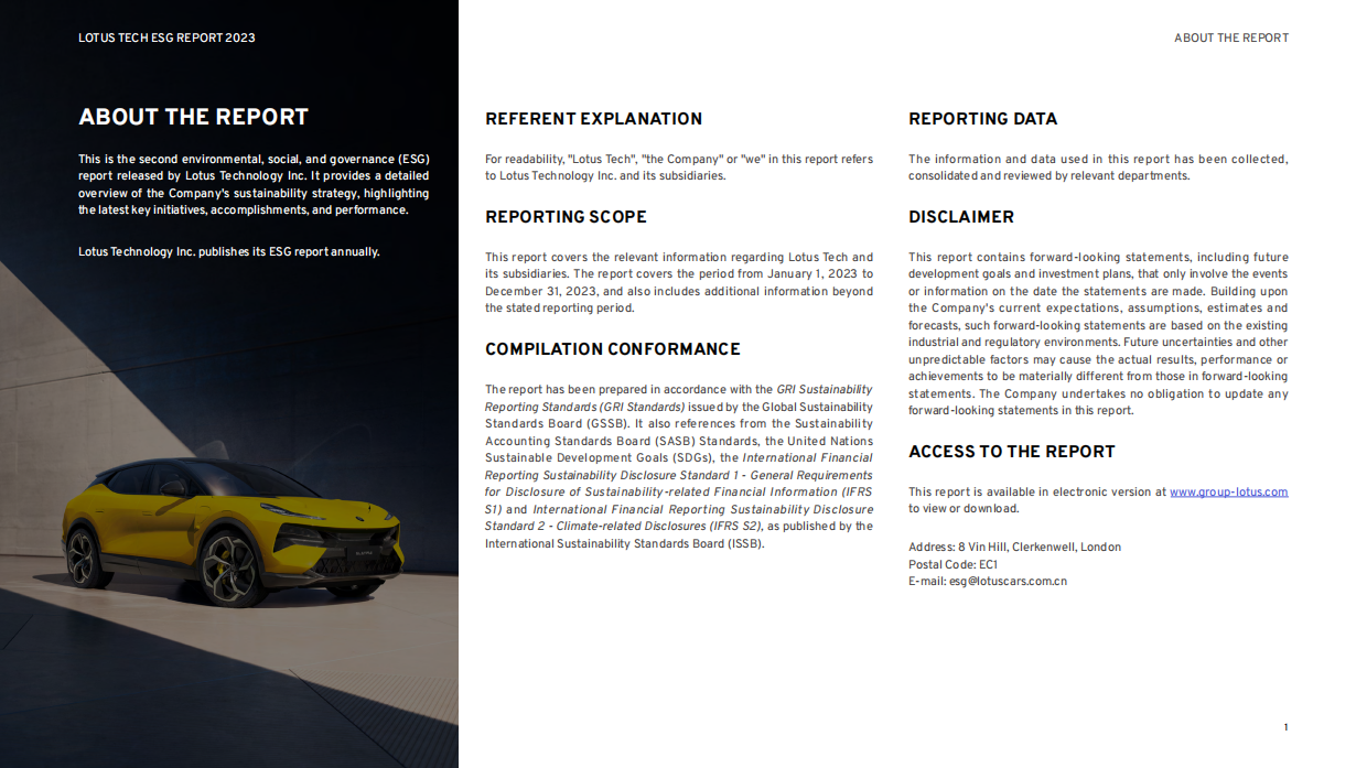 路特斯汽车2023年ESG报告Lotus Tech 2023 ESG Report.pdf_第3页