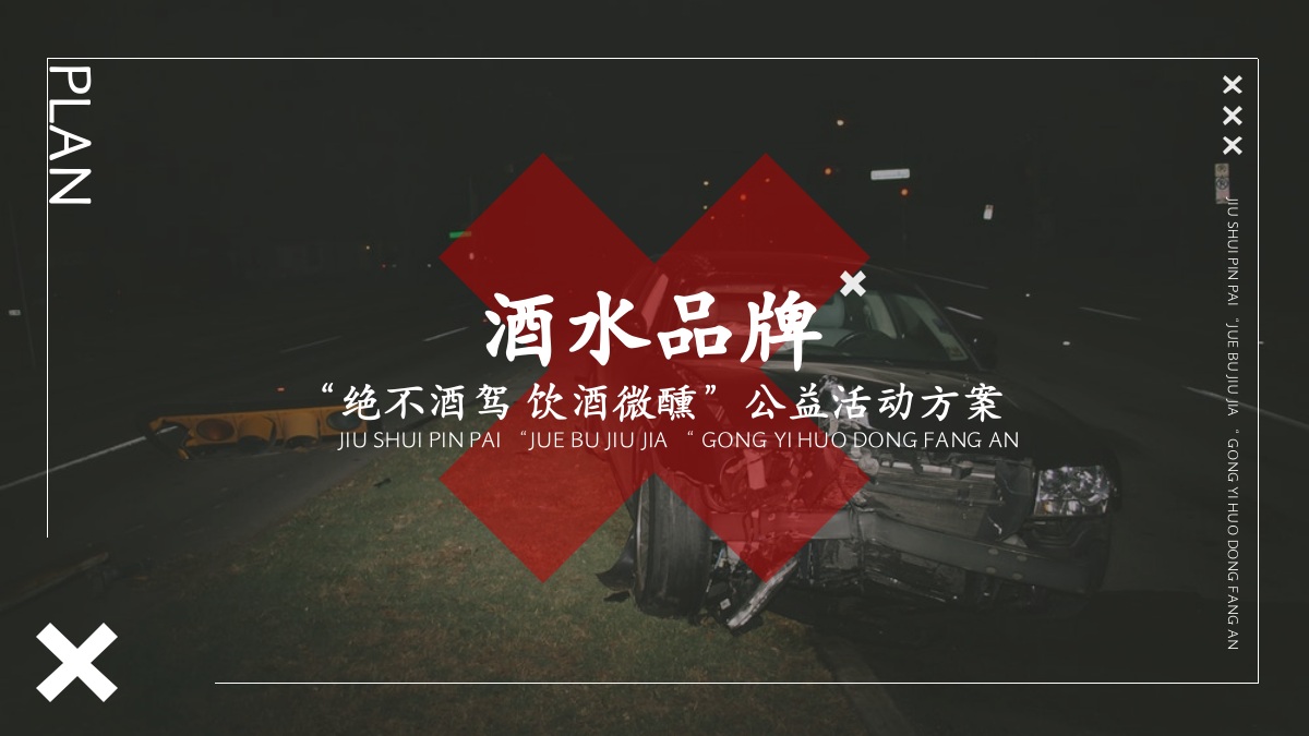 某酒水品牌绝不酒驾饮酒微醺公益活动策划案.pptx