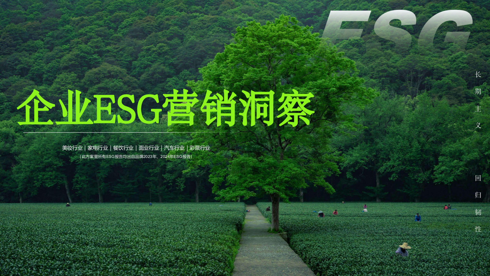 企业ESG营销洞察.pptx