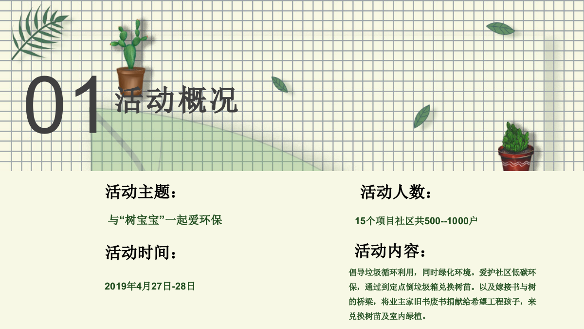 与树宝宝一起爱环保 环保公益活动策划方案.pptx_第3页