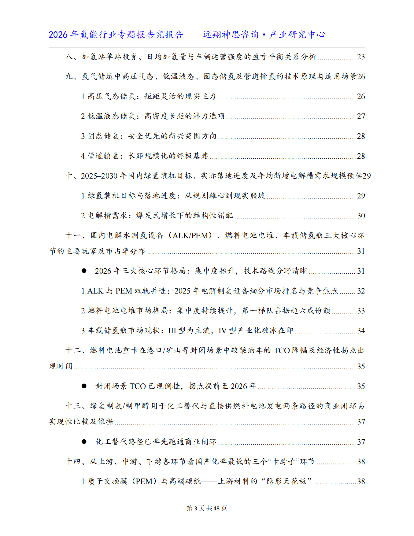 2026中国氢能行业专题报告-远翔神思咨询.pdf_第3页