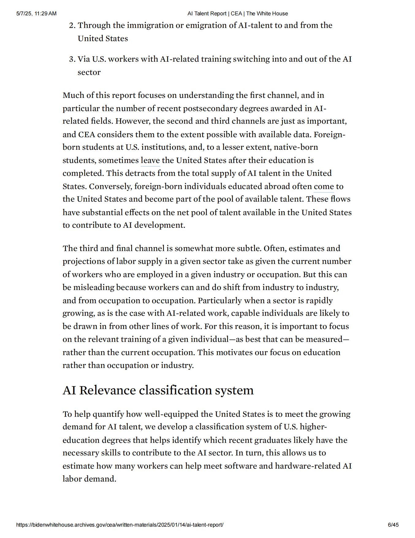 2025年人工智能人才报告（英文版）-白宫经济顾问委员会（CEA）.pdf_第6页