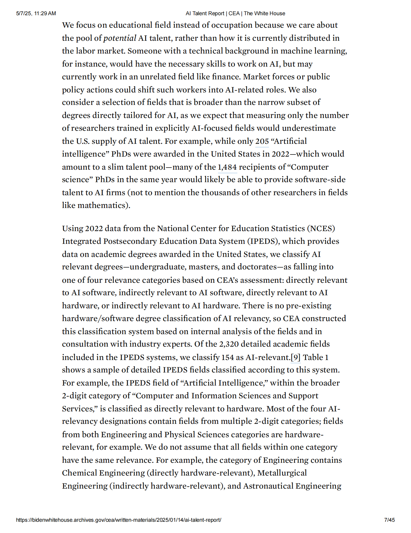2025年人工智能人才报告（英文版）-白宫经济顾问委员会（CEA）.pdf_第7页
