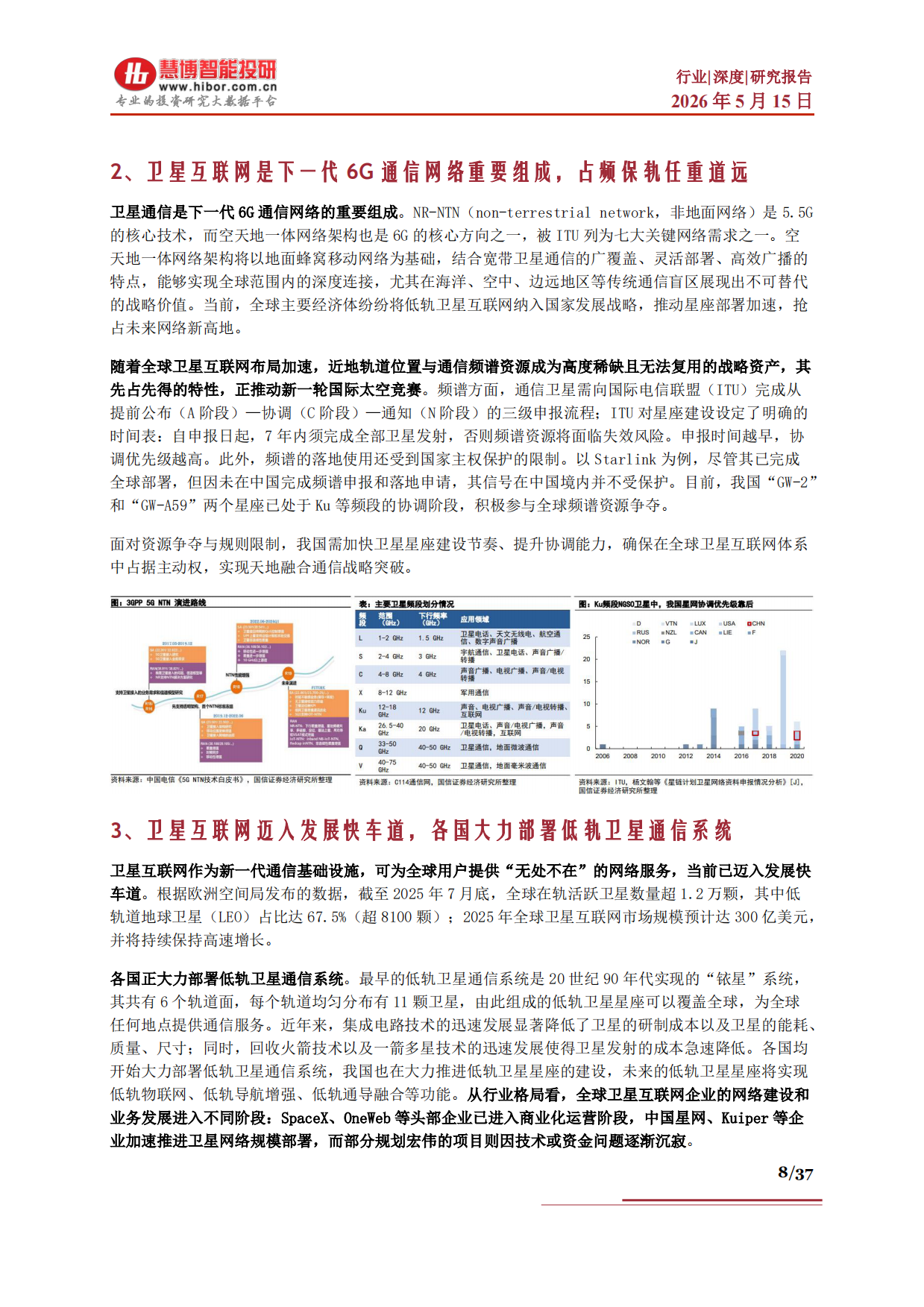 2026卫星互联网行业深度：发展背景、供需格局、产业链及相关公司深度梳理-慧博智能投研.pdf_第8页