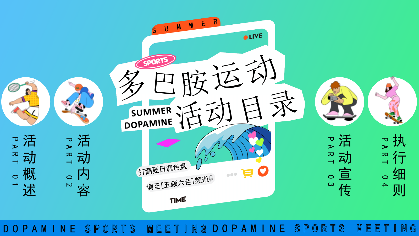 2025暑期多巴胺户外运动会夏日竞技赛事市集活动方案.pptx_第5页