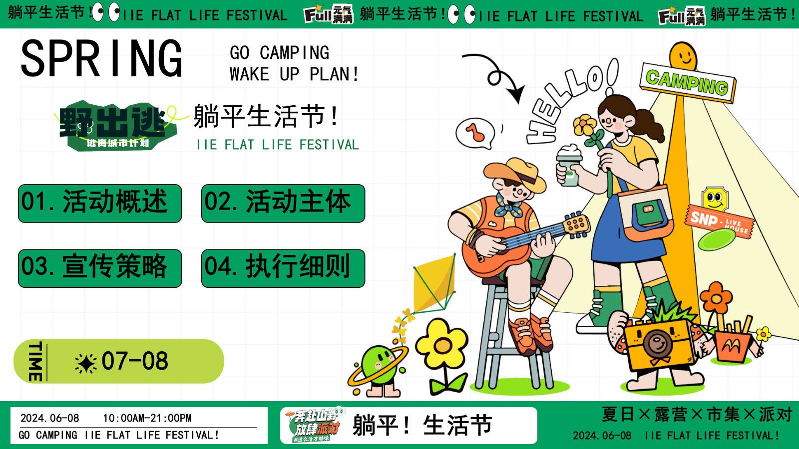 躺平生活节——7-8月夏日特别企划活动地产夏季活动露营活动策划案.pptx_第6页