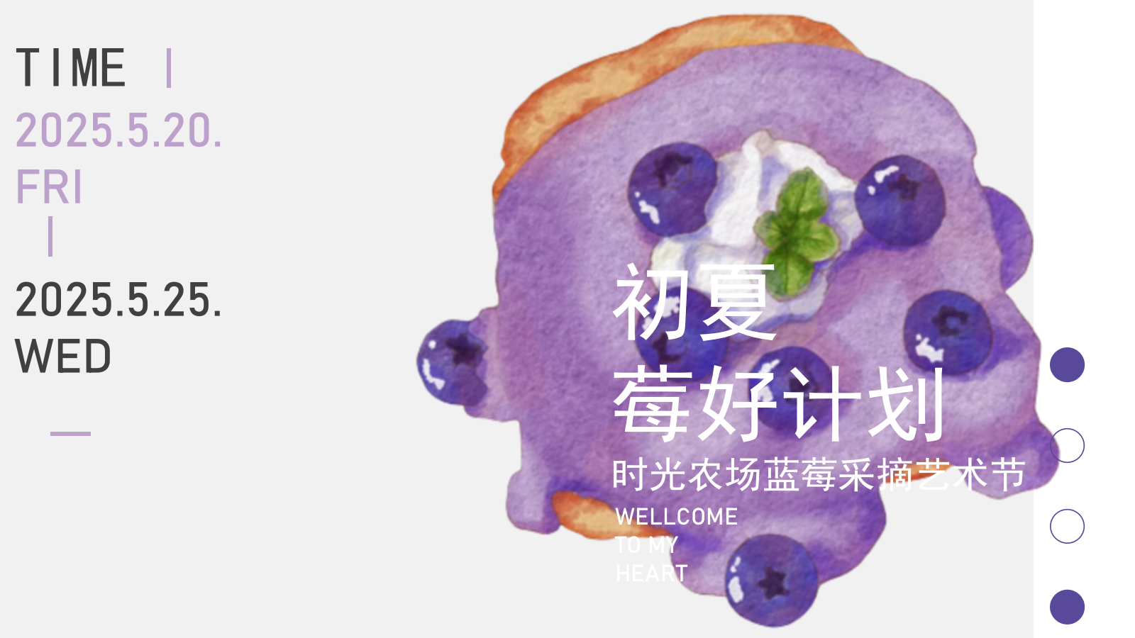 2025初夏莓好计划安徽时光生态农业夏季户外蓝莓采摘节活动方案.pptx_第1页