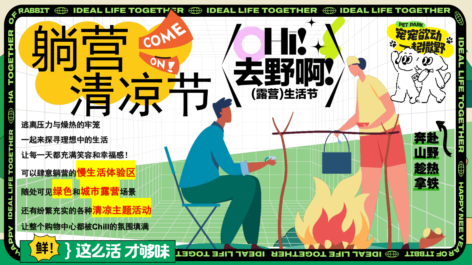 2025商业广场夏季露营生活节“躺营·清凉节”主题活动策划方案.pptx_第5页