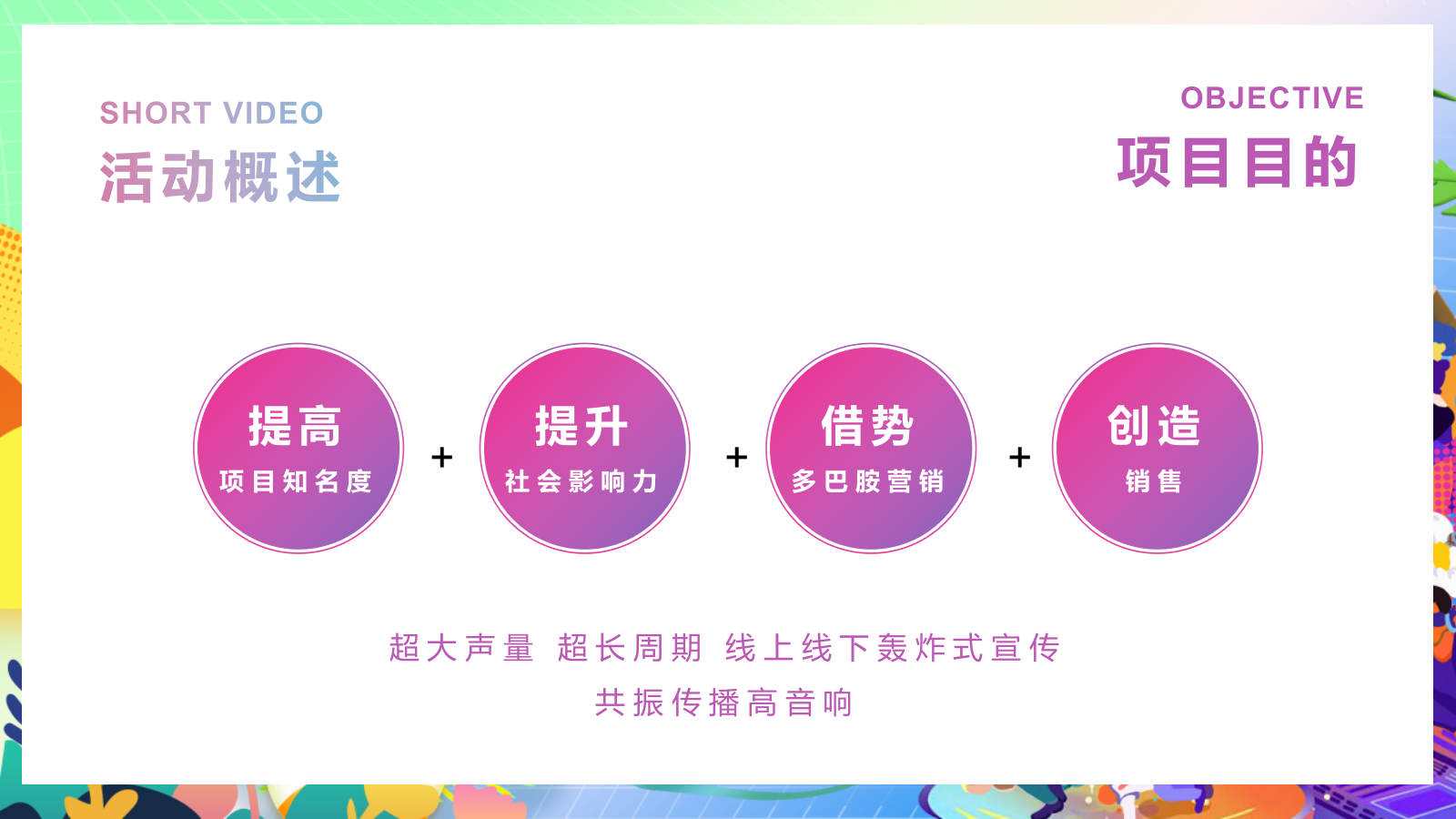 2024夏季夏日烟火市集美食亲子玩转多巴胺音乐节主题暖场活动方案.pptx_第7页
