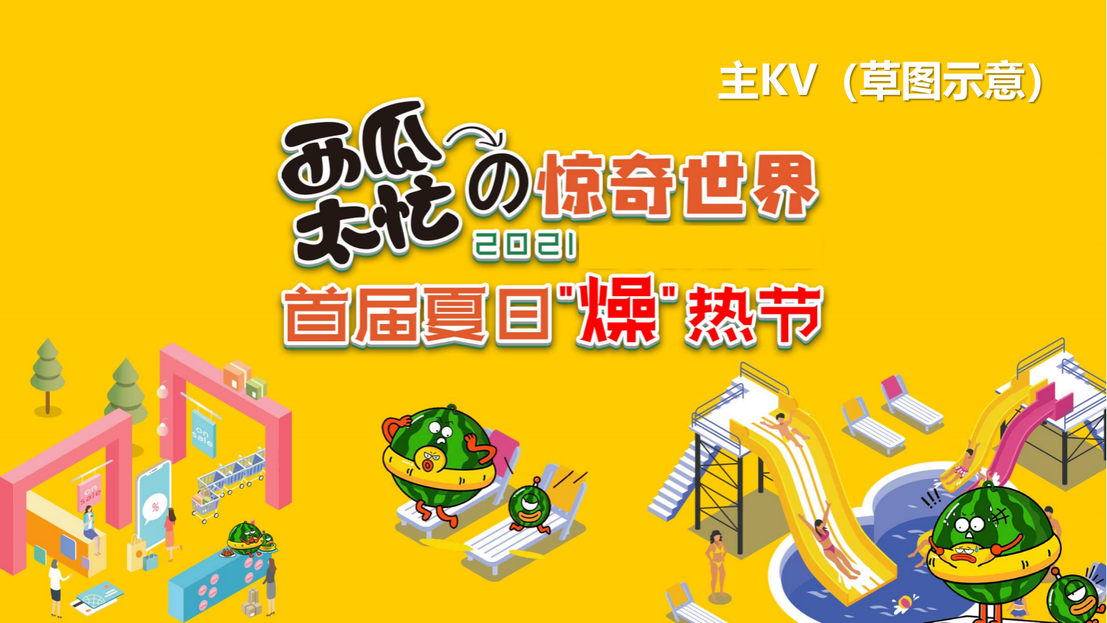 2021商业广场首届夏日“燥”热节（西瓜太忙的惊奇世界主题）活动策划方案-72P.pptx_第7页