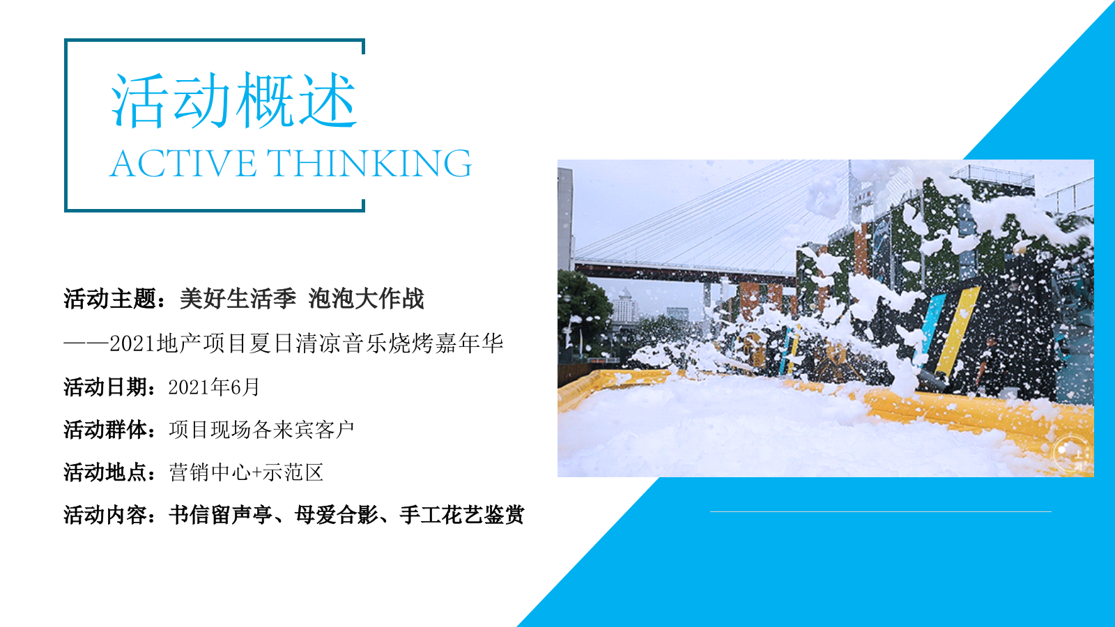 2021地产项目夏日清凉音乐烧烤嘉年华（美好生活季 泡泡大作战主题）活动策划方案-51P.pptx_第6页