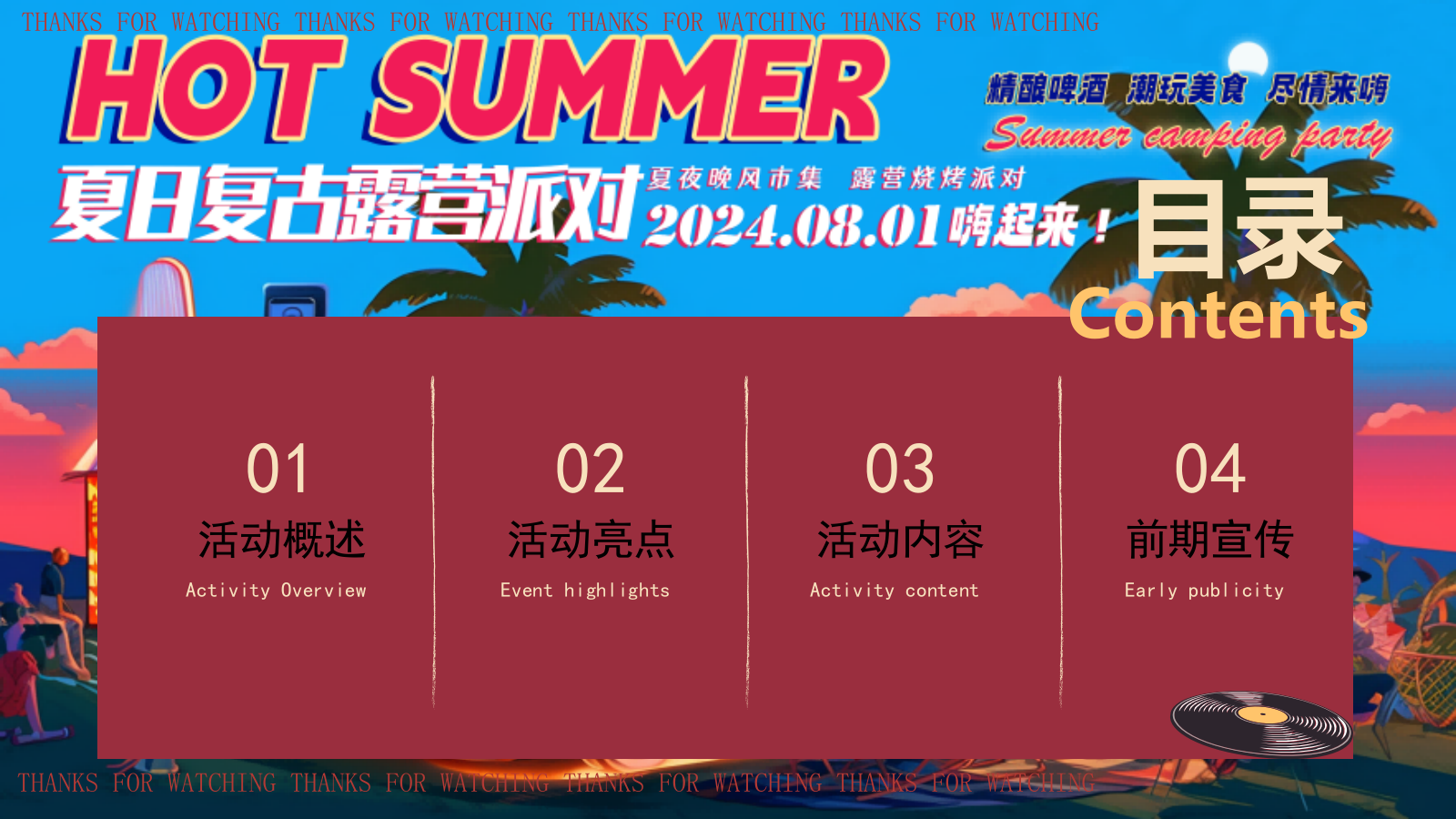 2024商场地产夏日复古摩登露营派对（复古摩登·潮玩夏日主题）活动策划方案-47P.pptx_第4页
