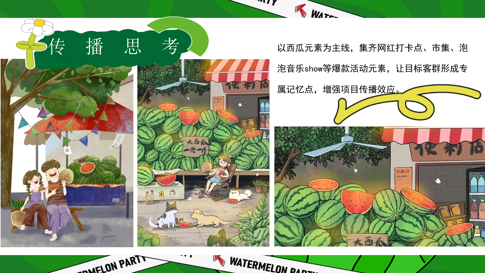 2025商场地产夏季消暑西瓜市集“吃个大瓜”主题活动策划方案.pptx_第10页