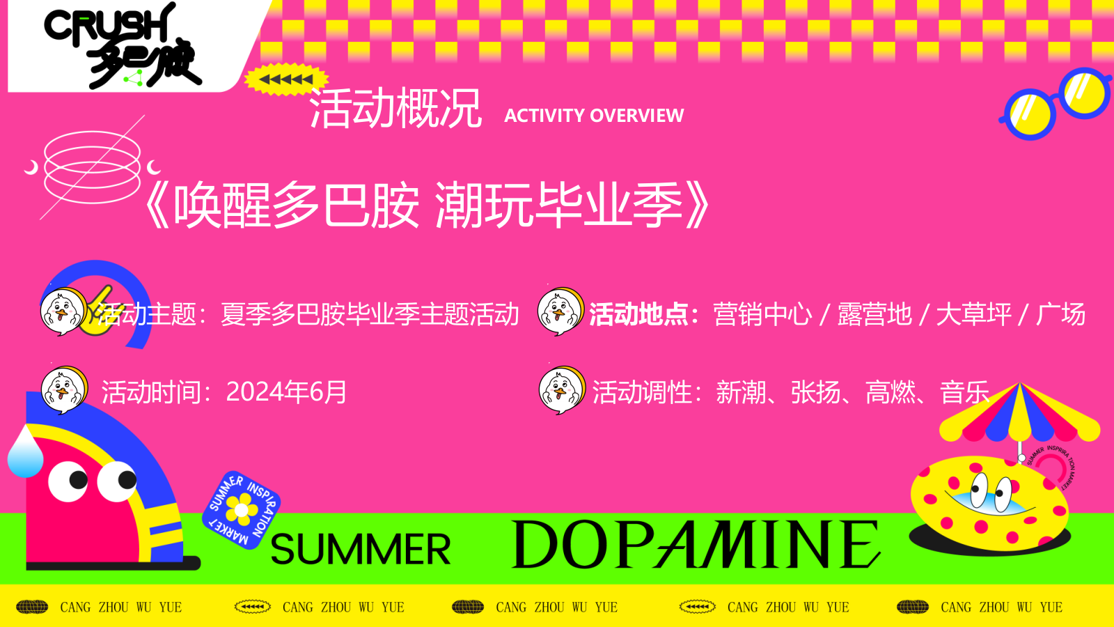 2024商场地产营地夏季多巴胺毕业季（唤醒多巴胺·潮玩毕业季主题）活动策划方案-48P.pptx_第6页