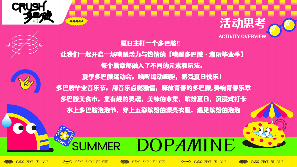 商场地产营地夏季多巴胺毕业季音乐会「唤醒多巴胺 潮玩毕业季主题」活动策划方案.pdf_第5页