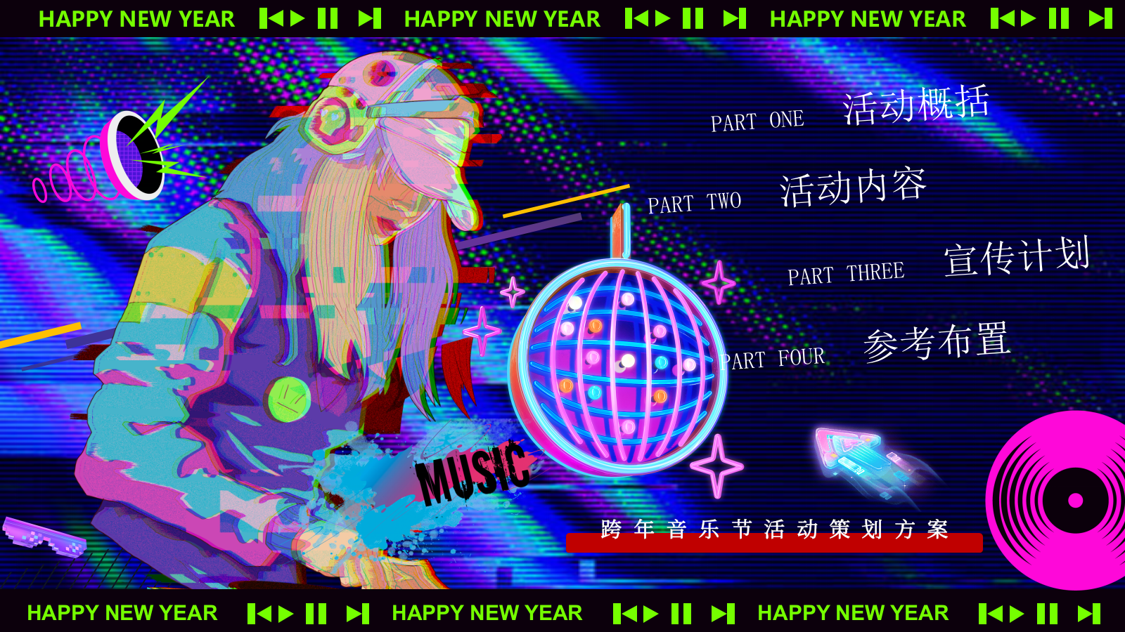 2026跨年音乐节马上嗨Fine马年派对活动方案.pptx_第5页
