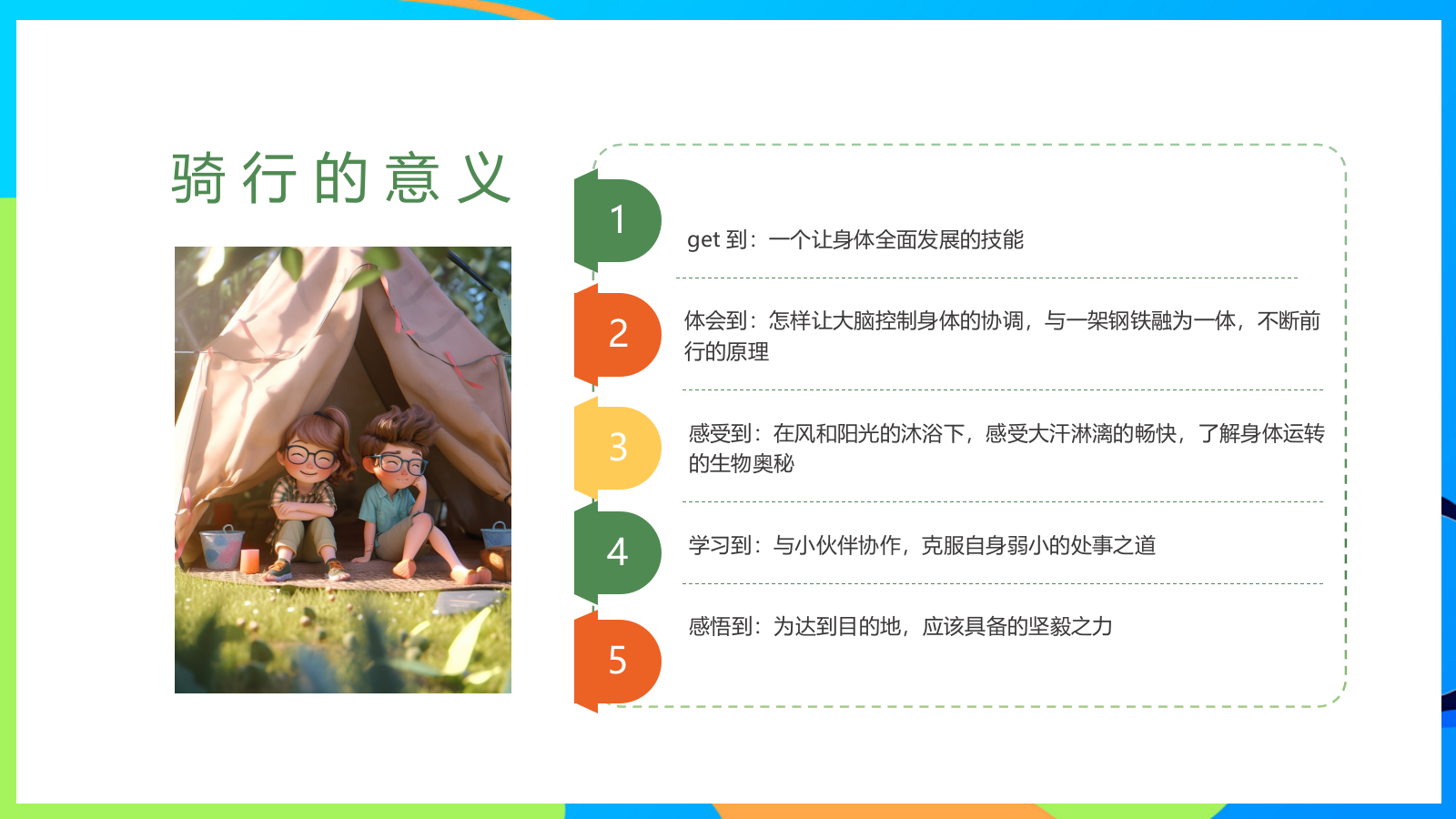 2025夏日骑遇季趣味儿童户外骑行研学拓展活动方案.pptx_第7页