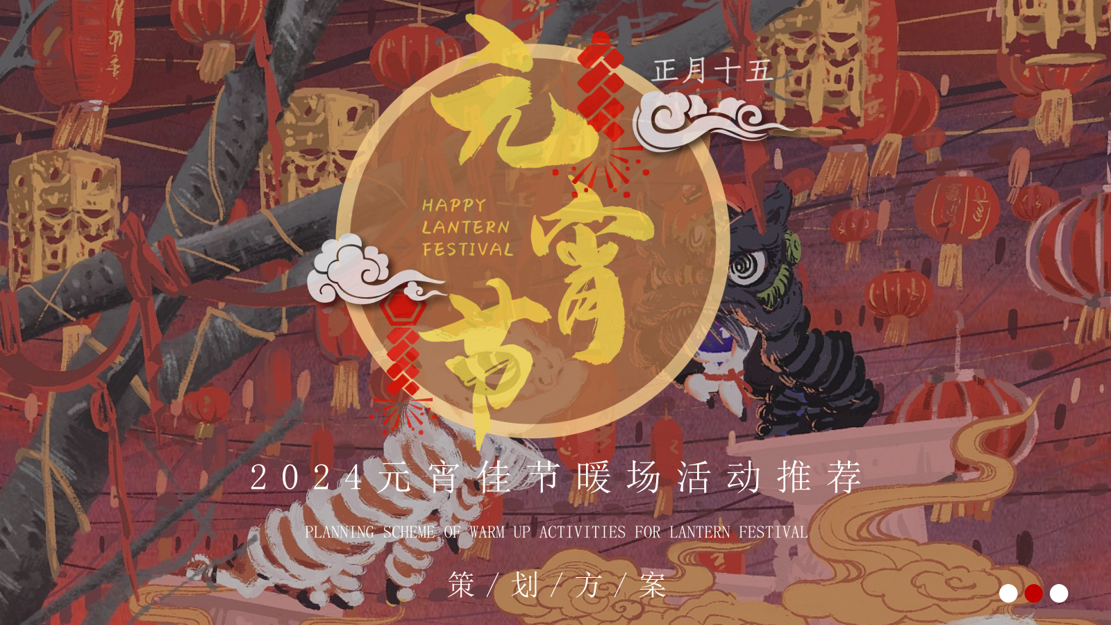 2025元宵节元宵节潮流文娱游园会市集活动策划方案.pptx_第1页