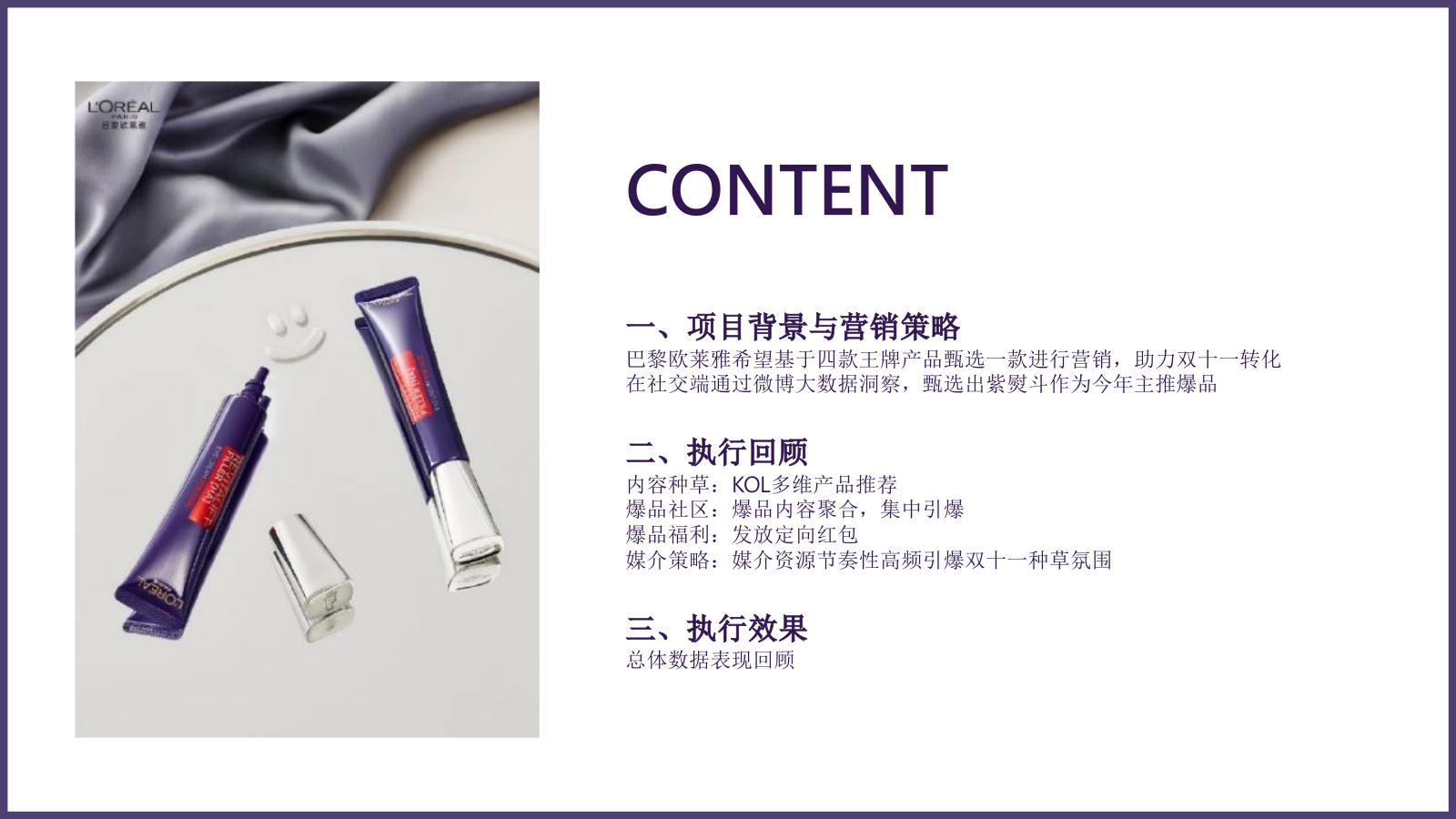 2020巴黎欧莱雅紫熨斗眼霜双11爆品打造结案.pptx_第2页