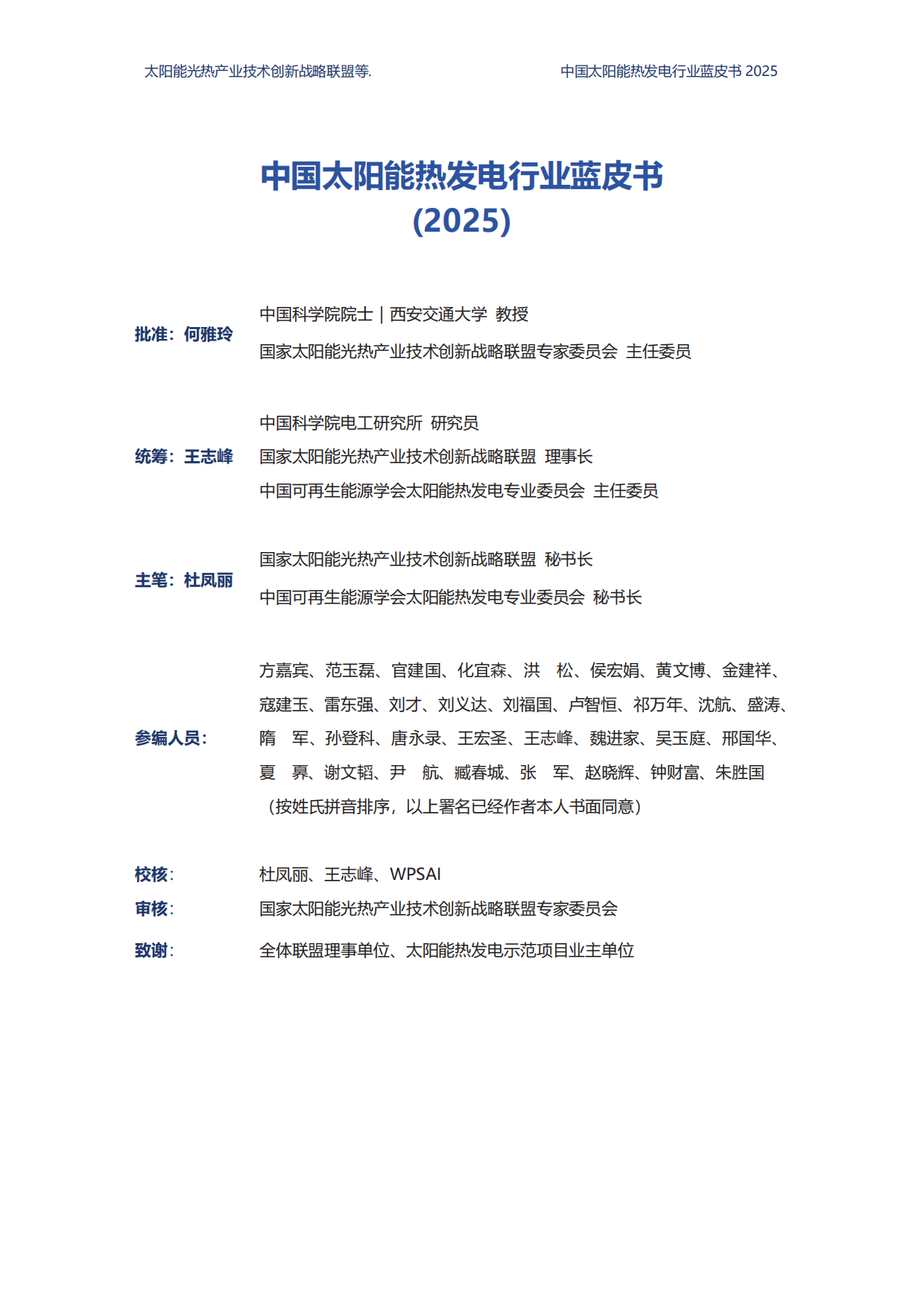 2025中国太阳能热发电行业蓝皮书-国家太阳能光热产业技术创新战略联盟.pdf_第3页