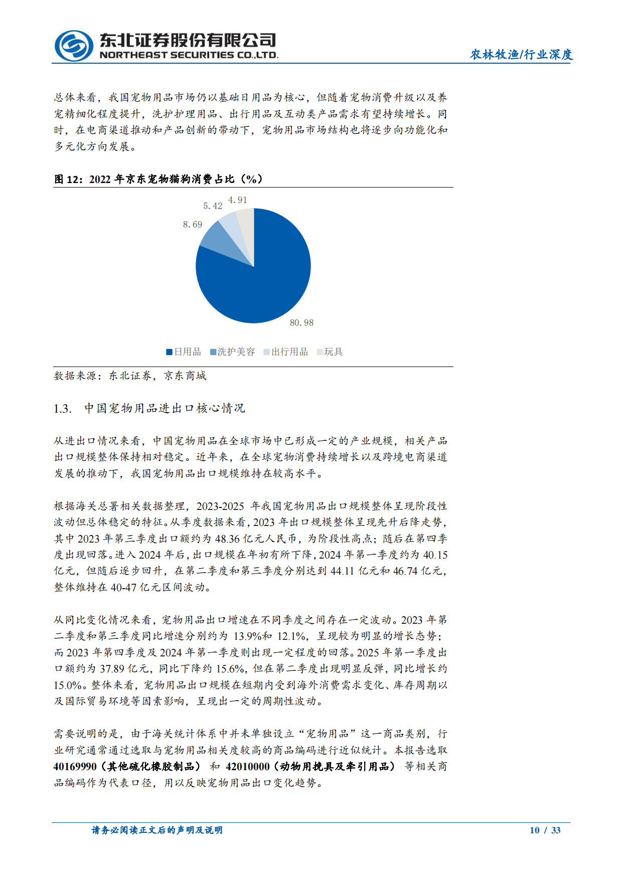 2026宠物用品行业深度：需求持续增长，宠物用品百花齐放-东北证券.pdf_第10页