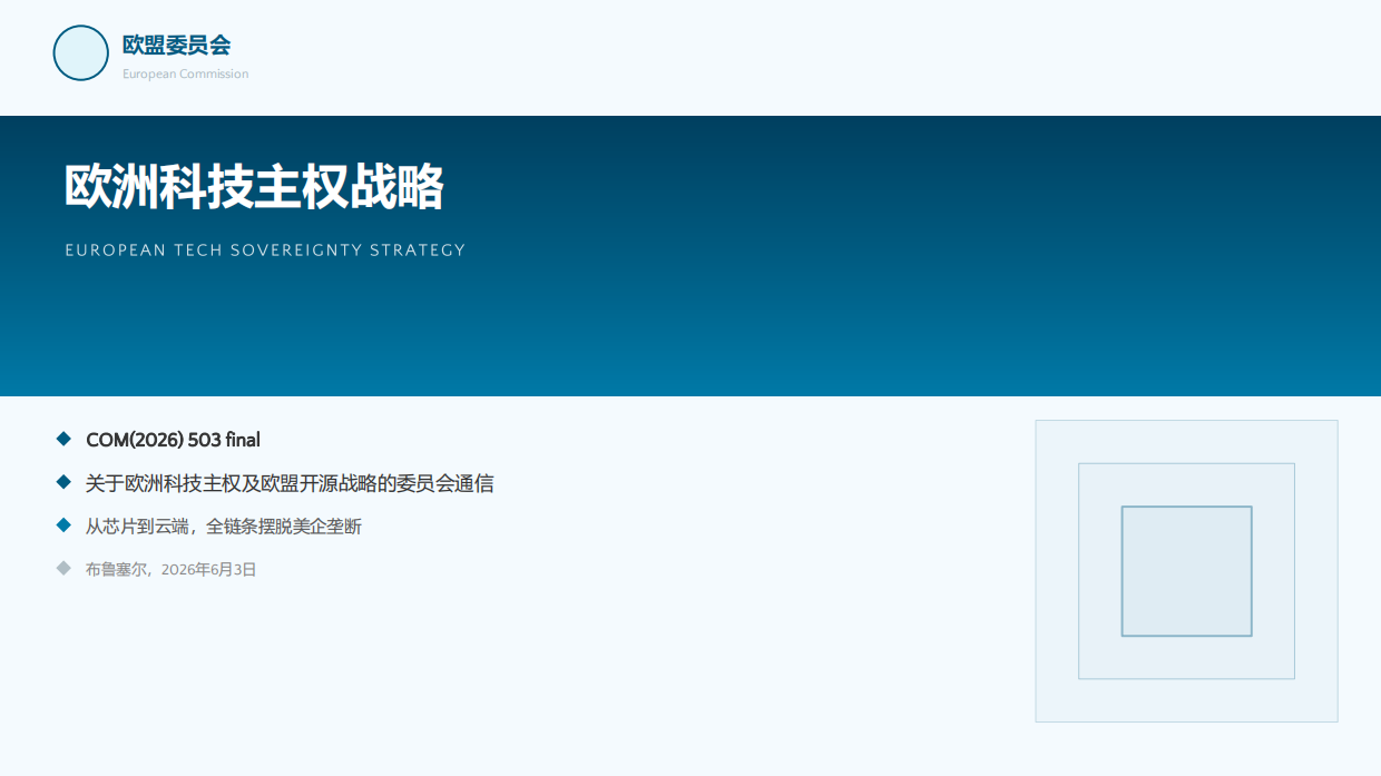 欧盟委员会：砸超 5000 亿！打响科技自立大战全链条摆脱美企垄断（附19页ppt解读）.pdf_第2页