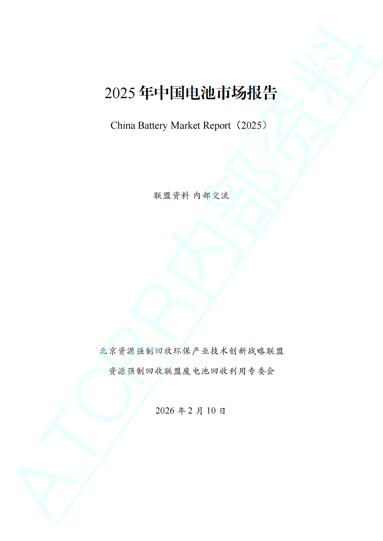 2025年中国电池市场报告-ATCRR.pdf_第2页