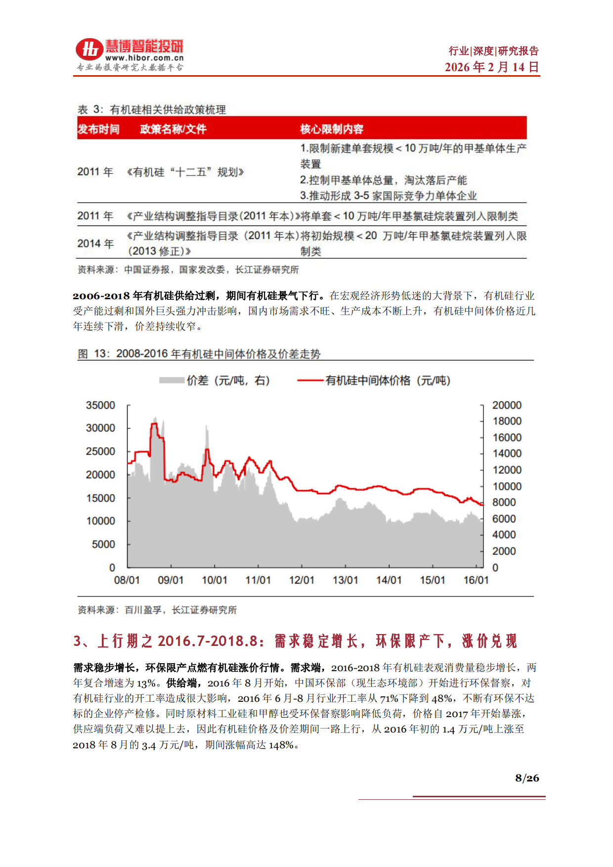 2026有机硅行业深度：行业概述、周期复盘、供需预测及相关公司深度梳理-慧博智能投研.pdf_第8页
