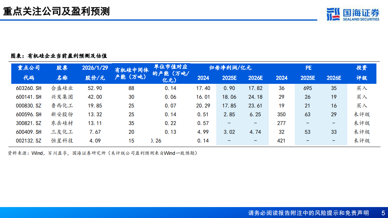 2026有机硅行业系列深度报告：“反内卷”协同共振，供需平衡逐步修复-国海证券.pdf_第5页