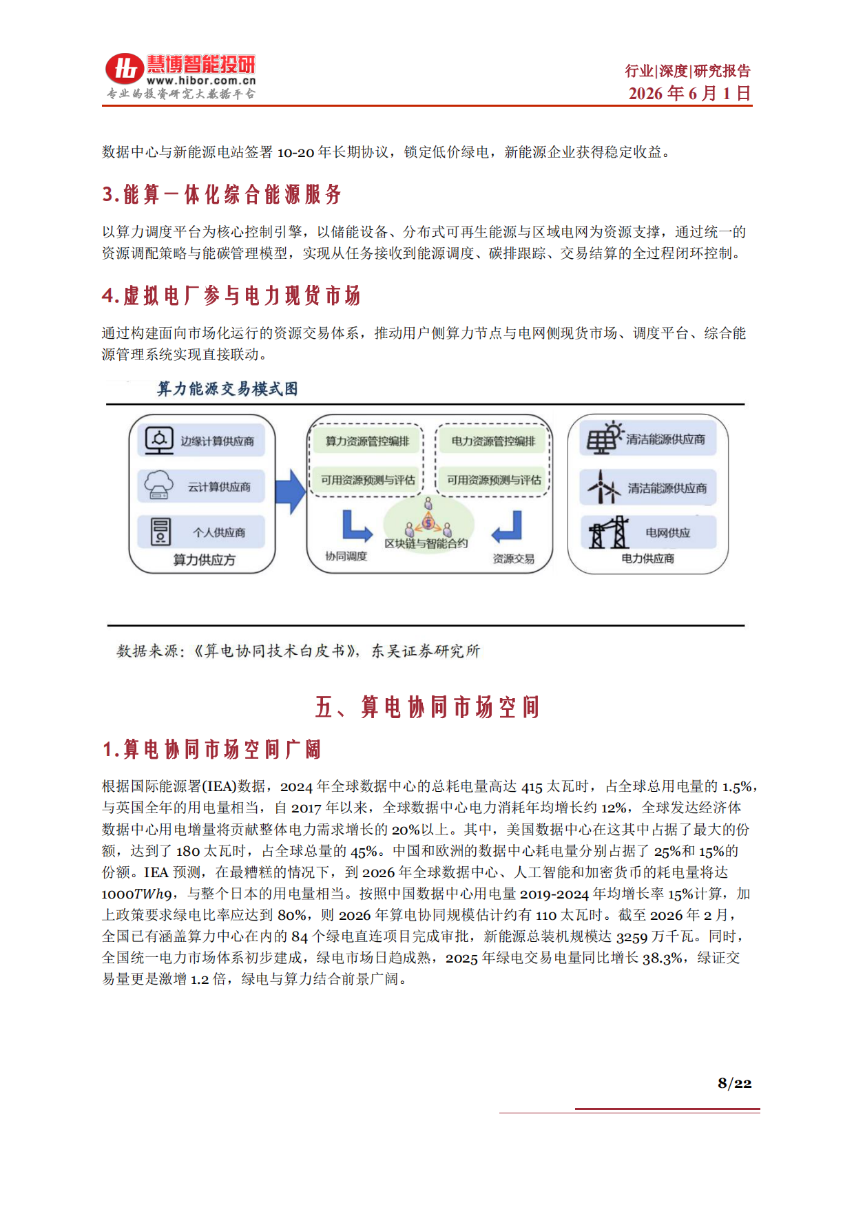 2026算电协同行业深度：政策演进、市场空间、受益方向、产业链及相关公司深度梳理-慧博智能投研.pdf_第8页