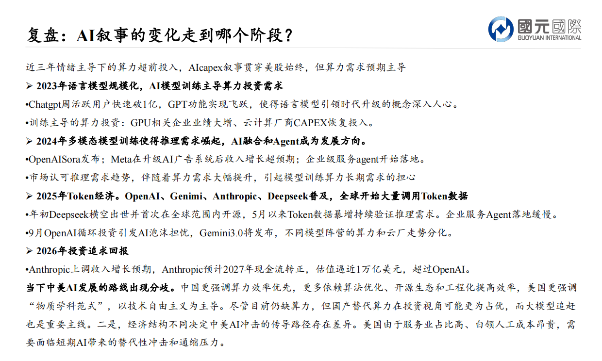 2026AI产业链剖析，阵营分化谁能笑到最后-国元国际.pdf_第4页