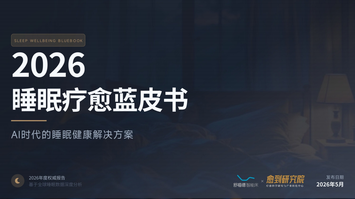 2026睡眠疗愈蓝皮书-舒福德&愈到研究院.pdf_第1页