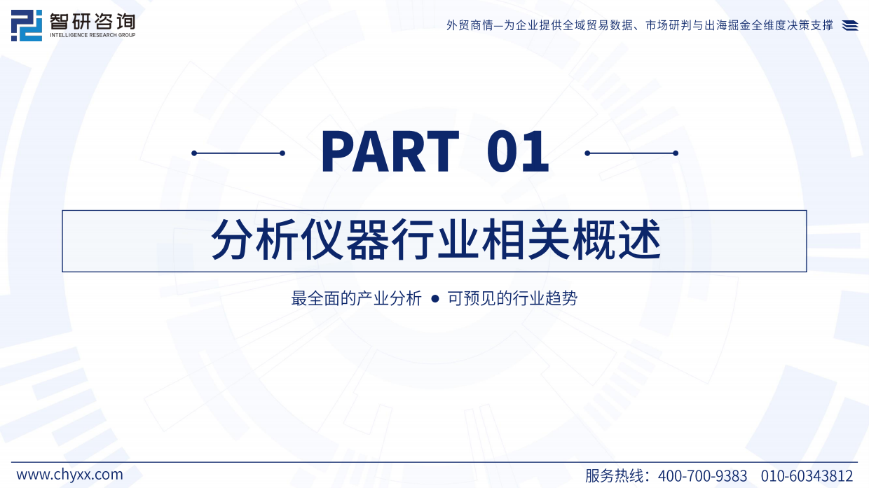 2026版全球与中国分析仪器行业产销贸易趋势及重点国家出口研究报告-智研咨询.pdf_第3页