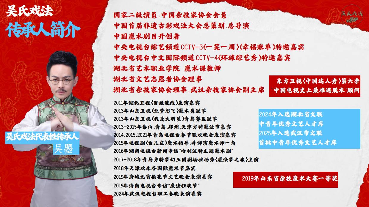 非遗项目吴氏戏法演出方案（古彩戏法表演）.pdf_第4页
