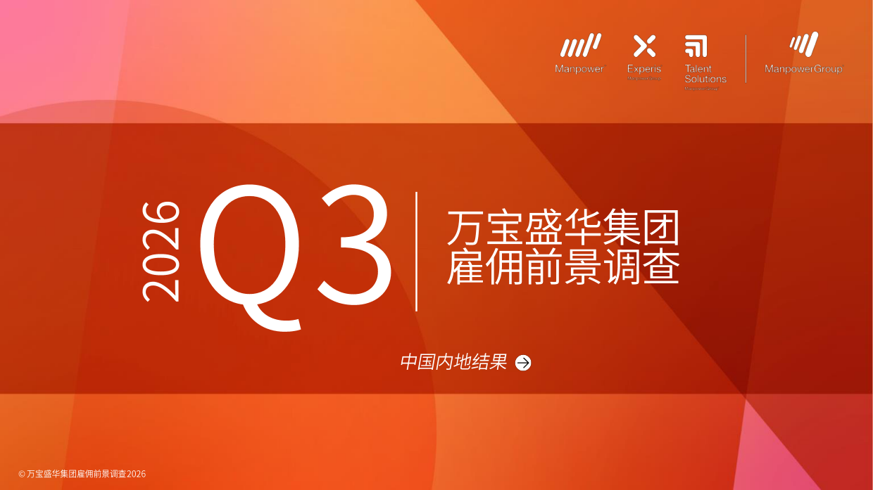 2026年第三季度中国内地雇佣前景报告.pdf_第1页
