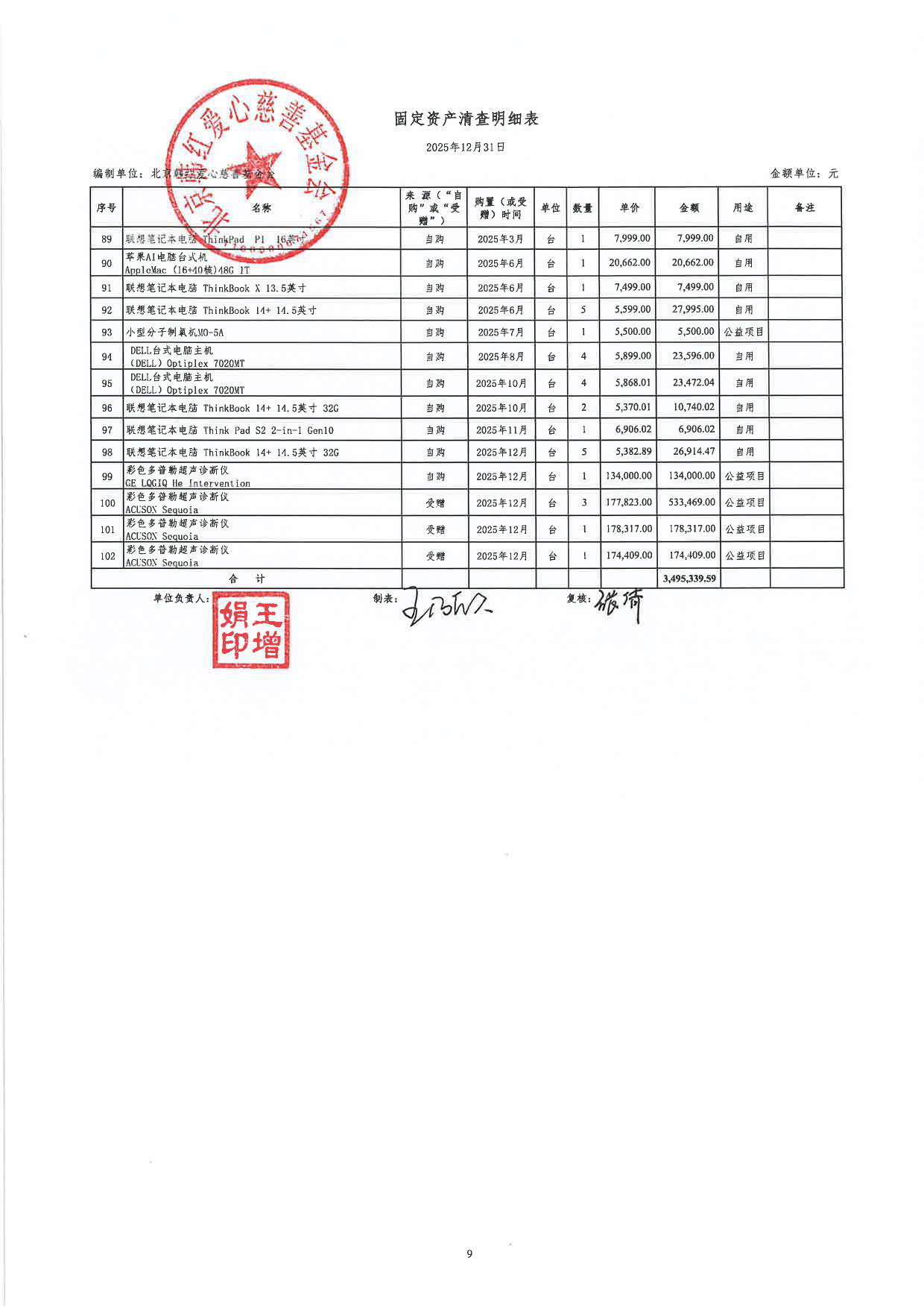 北京韩红爱心慈善基金会2025年度审计报告及专项信息审核报告.pdf_第10页