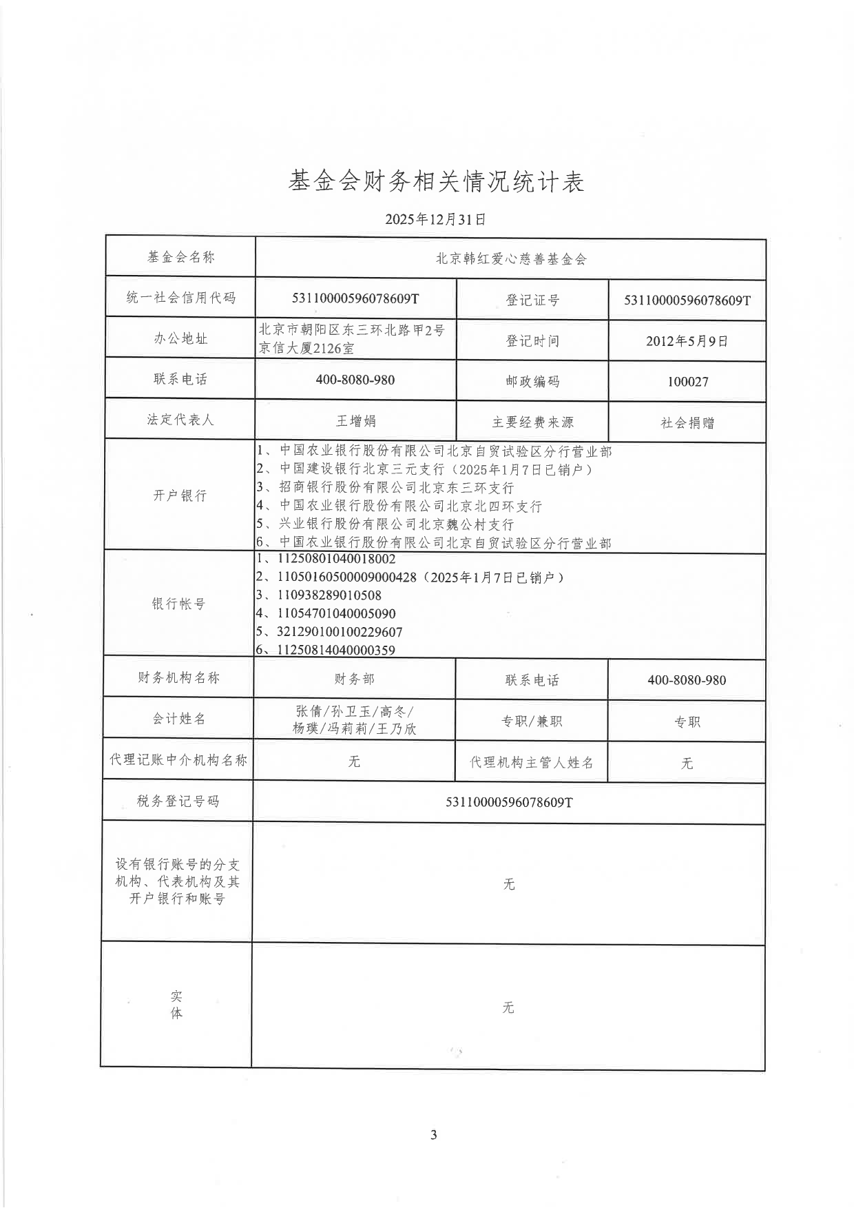 北京韩红爱心慈善基金会2025年度审计报告及专项信息审核报告.pdf_第4页