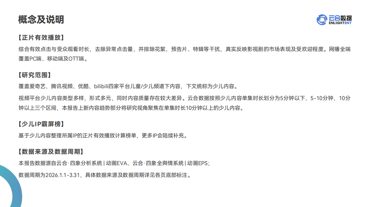 2026Q1少儿内容网播表现与上新观察报告-云合数据.pdf_第2页