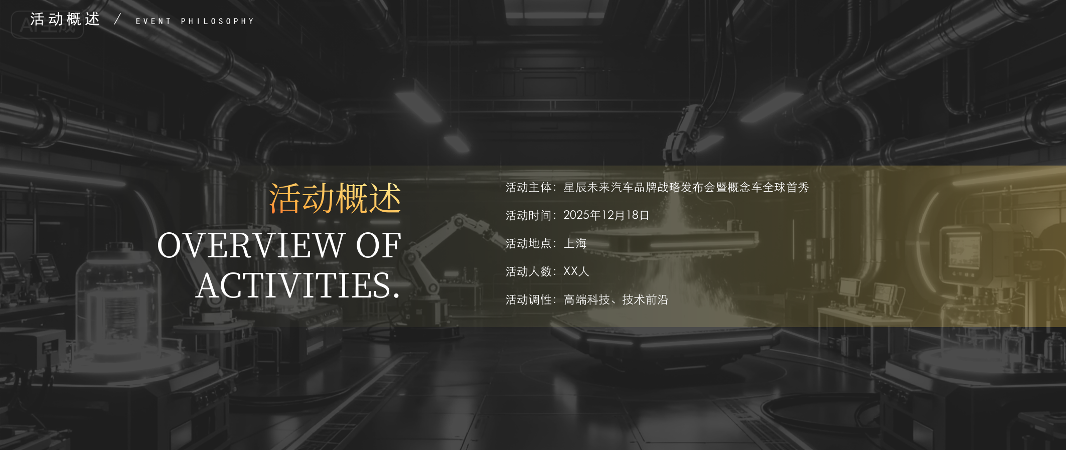 2025新能源汽车品牌战略发布会暨概念车首秀活动方案.pptx_第8页