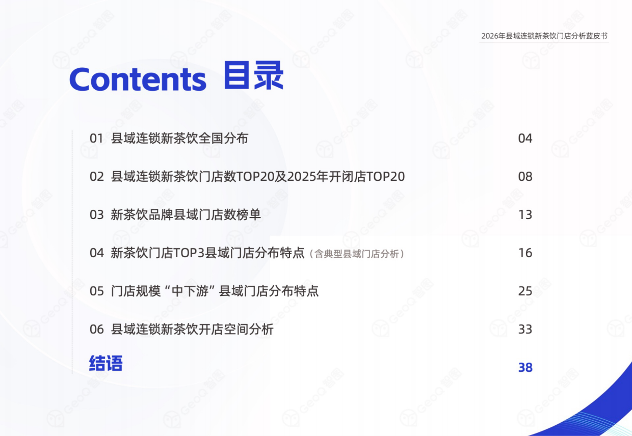 2026年县域连锁新茶饮门店分析蓝皮书-GeoQ智图.pdf_第3页