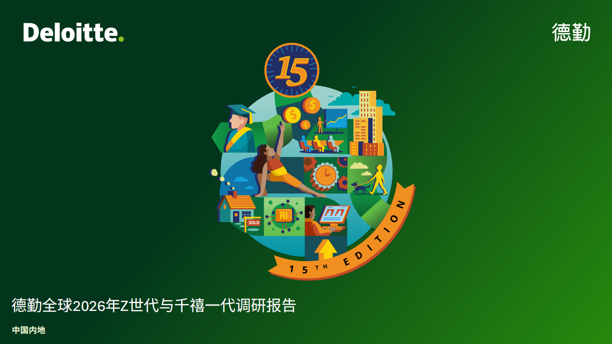 2026年全球Z世代与千禧一代调研报告-中国内地-德勤.pdf