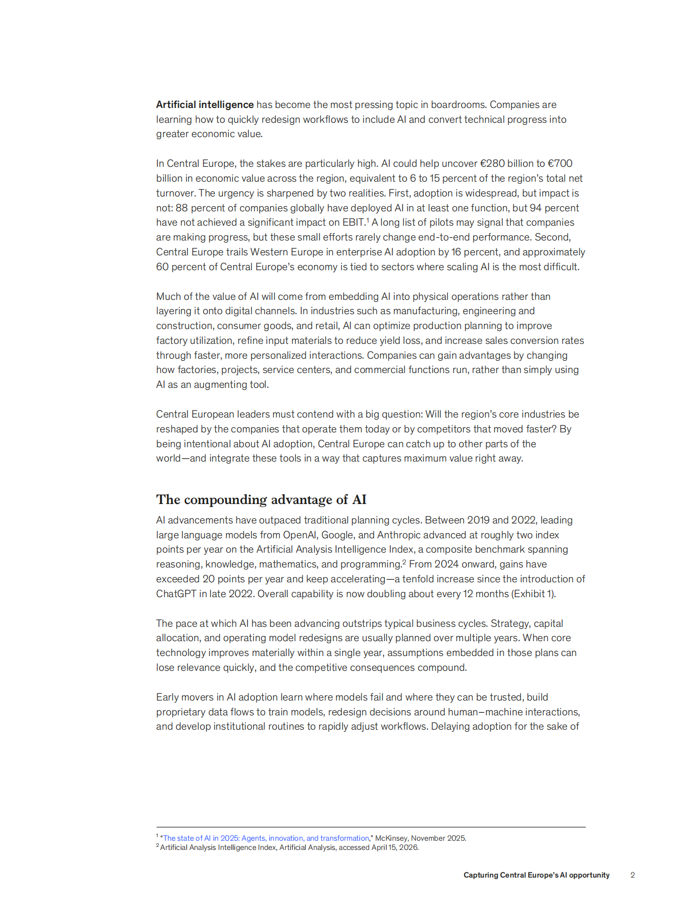 2026把握中欧人工智能发展机遇研究报告-麦肯锡McKinsey.pdf_第2页