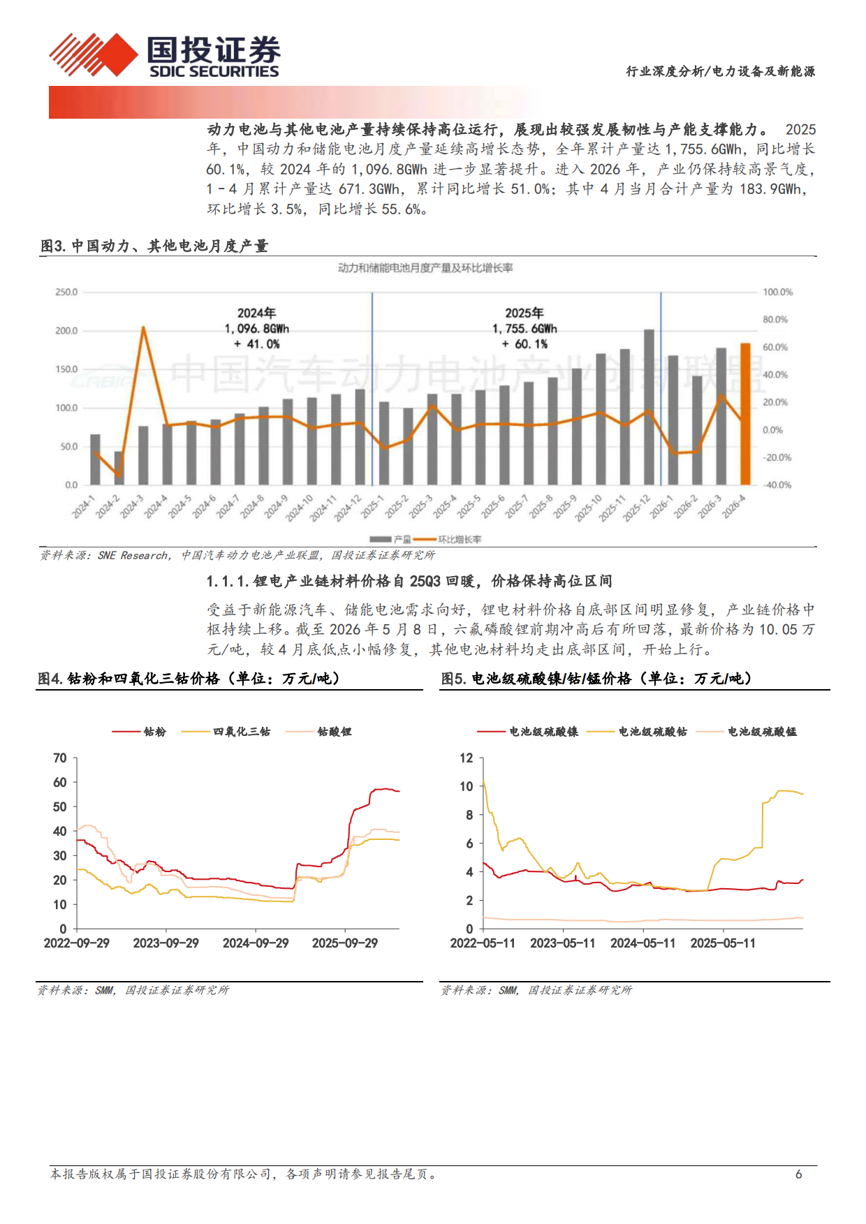 2026电力设备及新能源行业深度分析：锂电盈利高增 AIDC风起云涌-国投证券.pdf_第6页