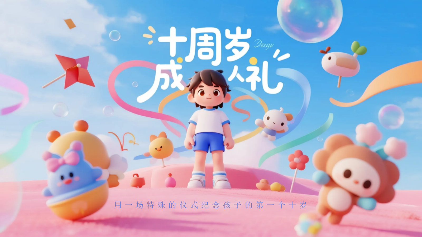 2026小学十岁成长礼亲子传统文化仪式活动方案.pptx_第1页