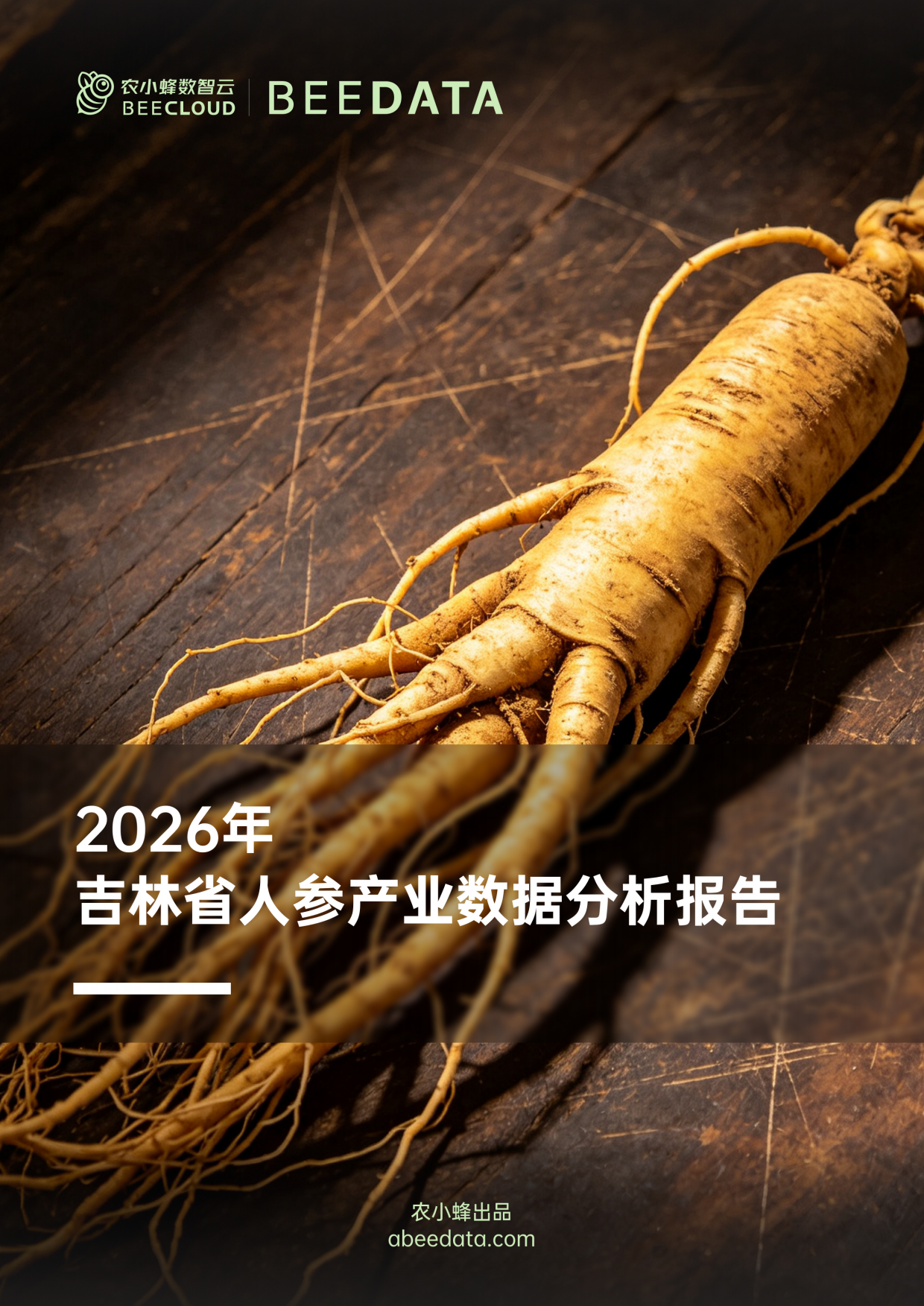 2026年吉林省人参产业数据分析报告-农小峰.pdf