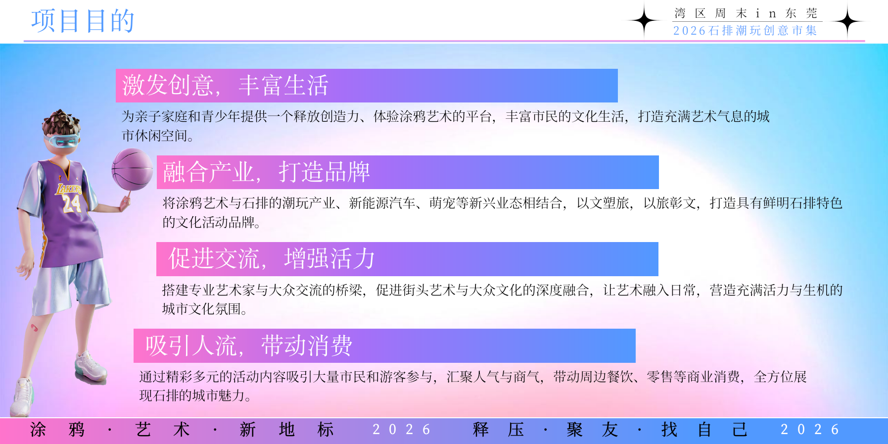 2026夏日创日潮玩涂鸦艺术市集活动方案.pptx_第5页