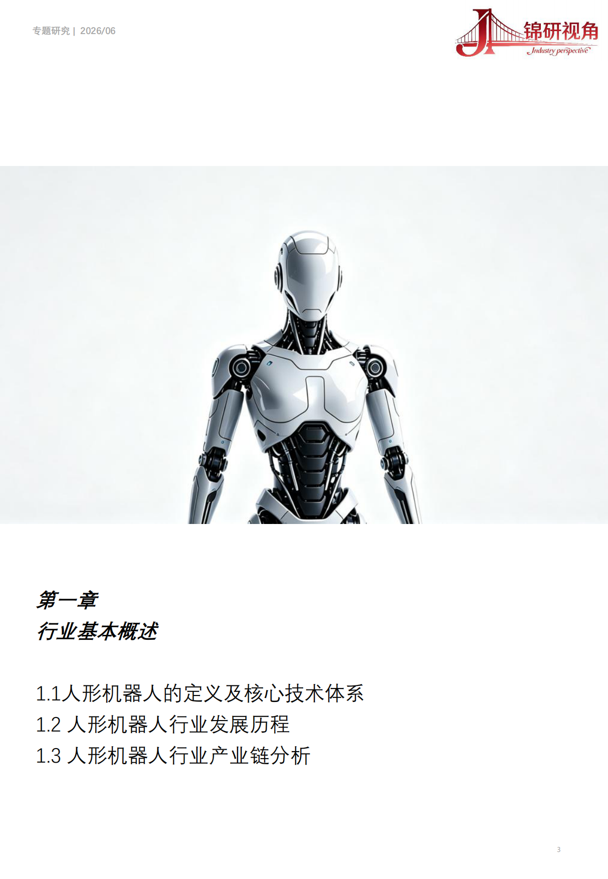 全球人形机器人行业研究报告（2026）：人形机器人市场规模和竞争格局-锦研视角.pdf_第3页